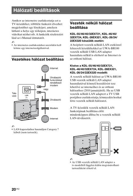 Sony KDL-40HX720 - KDL-40HX720 Istruzioni per l'uso Rumeno