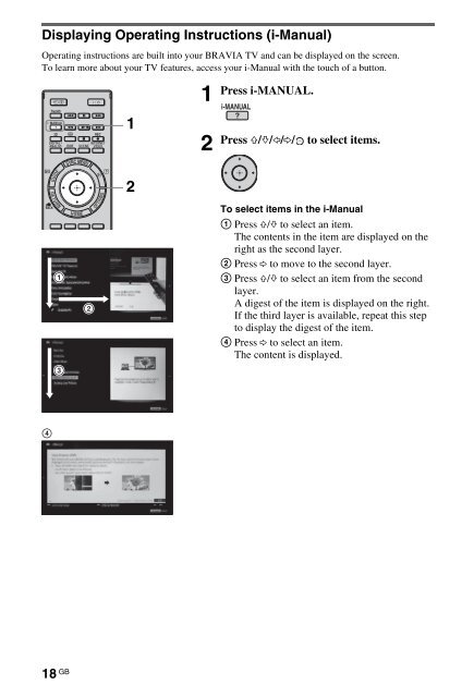 Sony KDL-40HX720 - KDL-40HX720 Istruzioni per l'uso Inglese