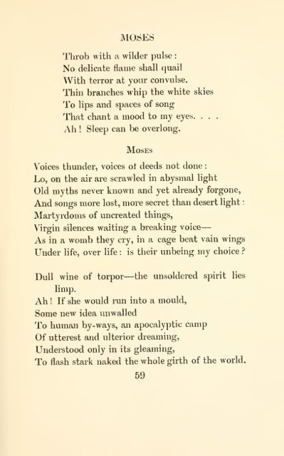 Poems by Isaac Rosenberg