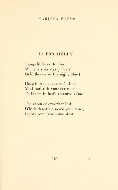 Poems by Isaac Rosenberg