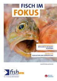 Fisch im Fokus - Fischmesse 25.-27. Februar 2018