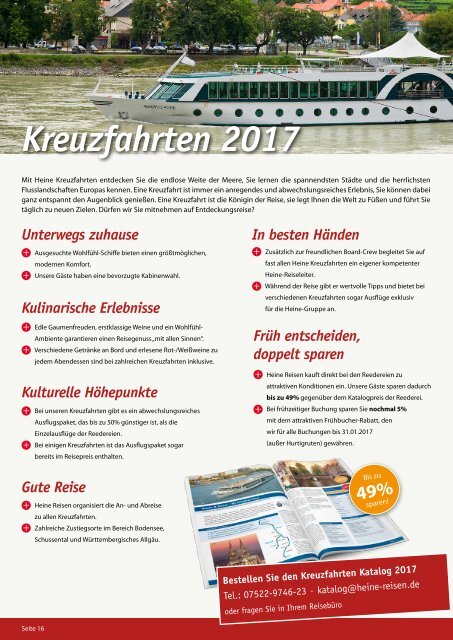 Heine Reisen 2017