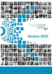 HLF Review 2016