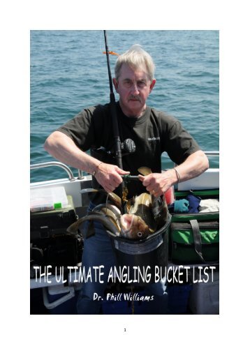THE ULTIMATE ANGLING BUCKET LIST