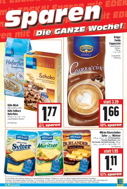 EDEKA Gebr. Gotthardt KW 7