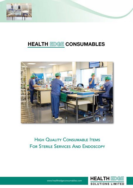 Health Edge Consumables Brochure