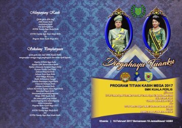 TITIAN KASIH 2017  buku prog