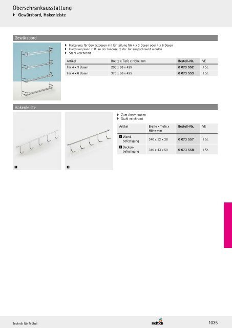 Hettich - Technik und Anwendung Band 2