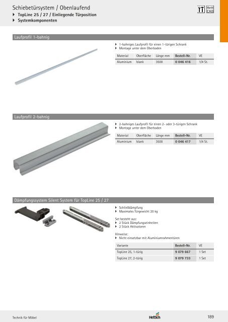 Hettich - Technik und Anwendung Band 2