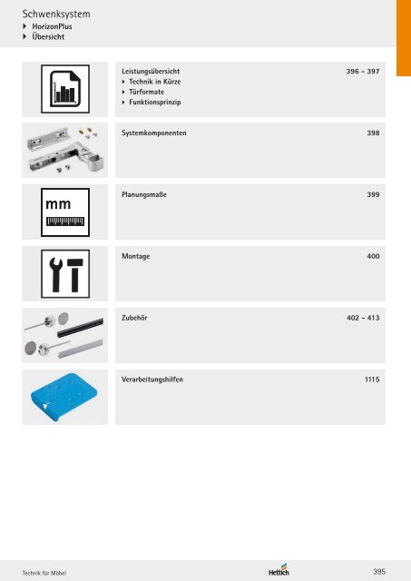 Hettich - Technik und Anwendung Band 2