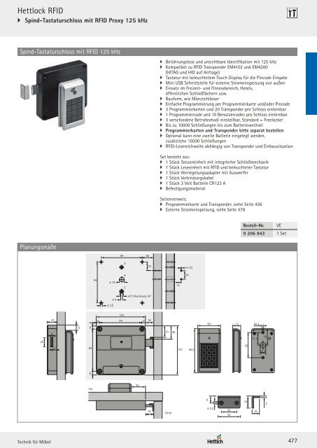 Hettich - Technik und Anwendung Band 2