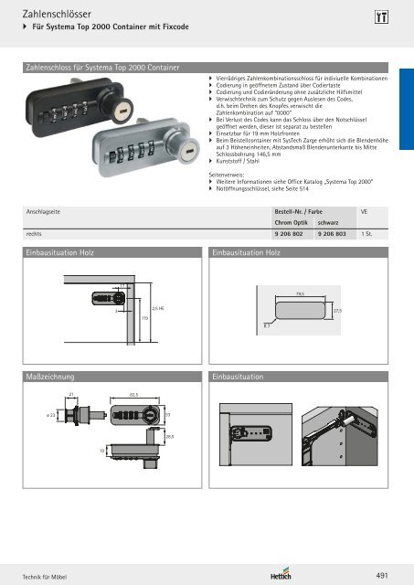 Hettich - Technik und Anwendung Band 2