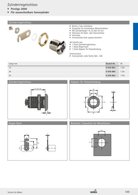 Hettich - Technik und Anwendung Band 2