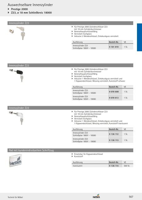 Hettich - Technik und Anwendung Band 2