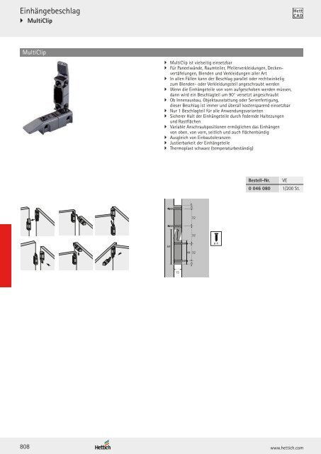 Hettich - Technik und Anwendung Band 2