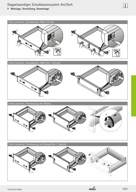 Hettich - Technik und Anwendung Band 1