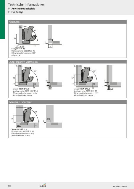 Hettich - Technik und Anwendung Band 1