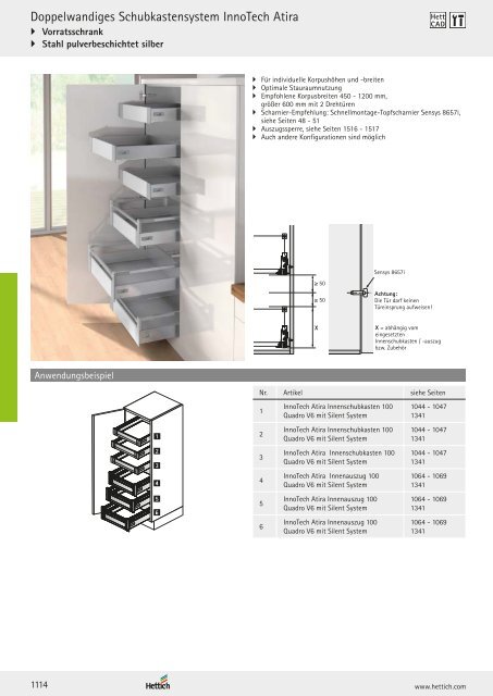 Hettich - Technik und Anwendung Band 1