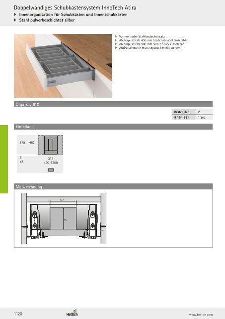 Hettich - Technik und Anwendung Band 1