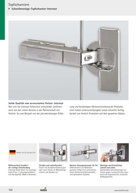 Hettich - Technik und Anwendung Band 1