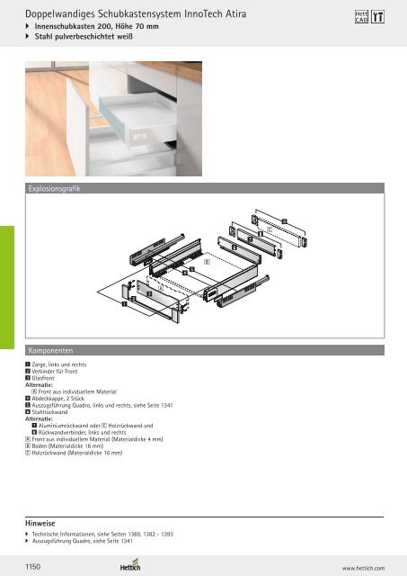 Hettich - Technik und Anwendung Band 1