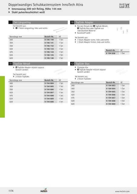 Hettich - Technik und Anwendung Band 1