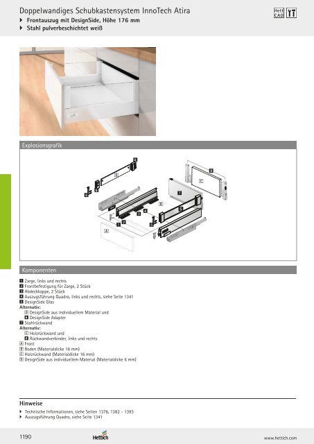 Hettich - Technik und Anwendung Band 1