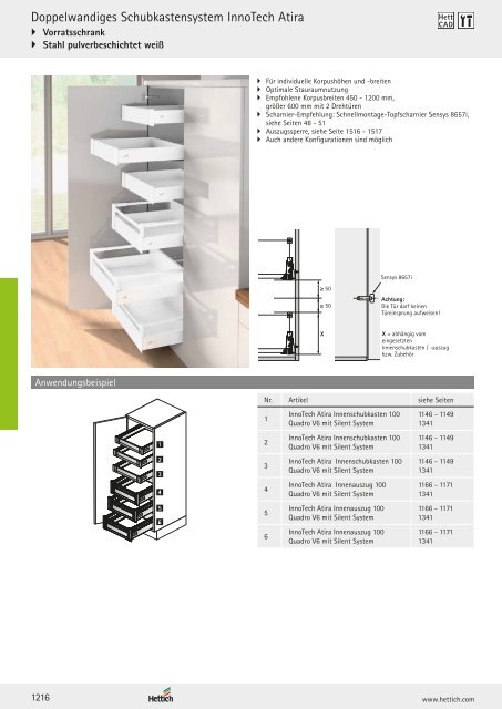 Hettich - Technik und Anwendung Band 1