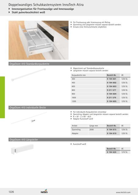 Hettich - Technik und Anwendung Band 1