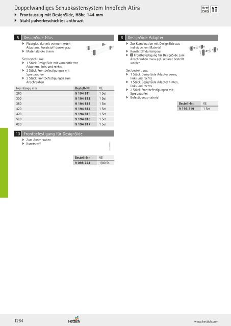 Hettich - Technik und Anwendung Band 1