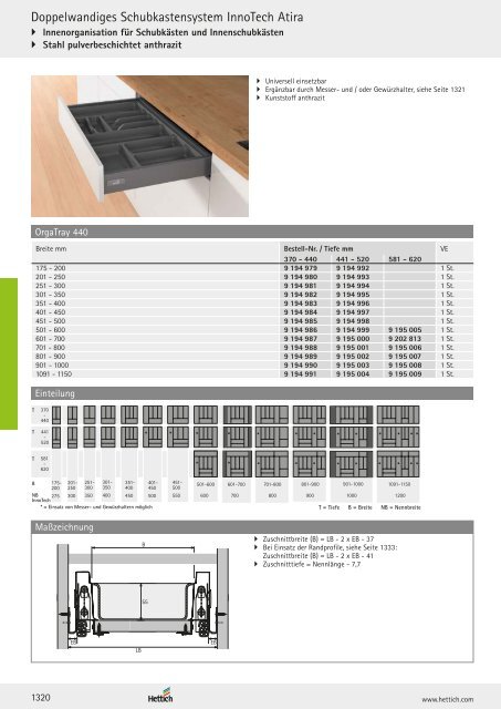 Hettich - Technik und Anwendung Band 1