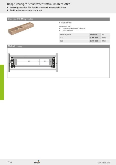 Hettich - Technik und Anwendung Band 1