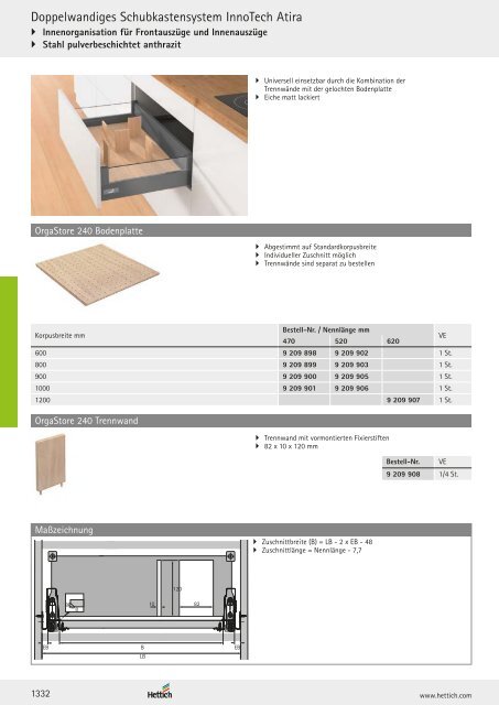 Hettich - Technik und Anwendung Band 1