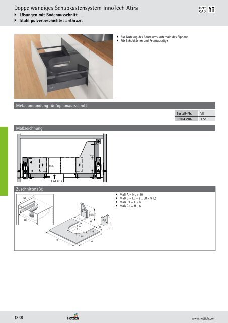 Hettich - Technik und Anwendung Band 1