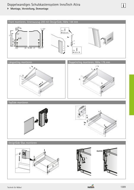 Hettich - Technik und Anwendung Band 1