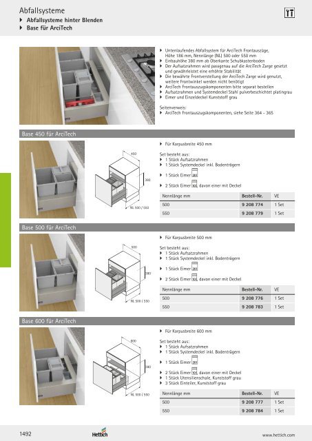 Hettich - Technik und Anwendung Band 1