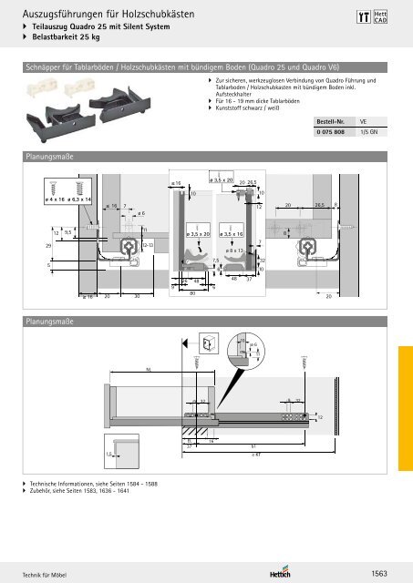 Hettich - Technik und Anwendung Band 1