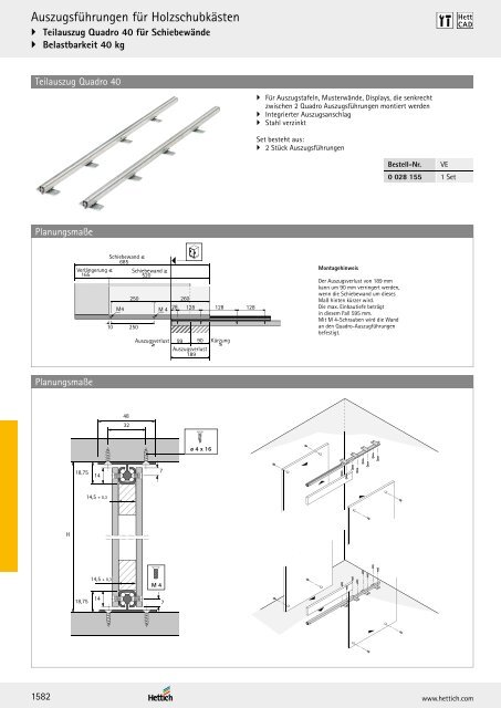 Hettich - Technik und Anwendung Band 1