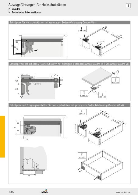 Hettich - Technik und Anwendung Band 1