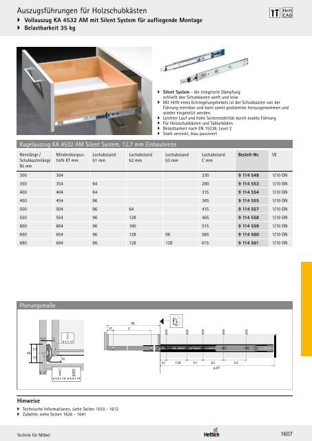 Hettich - Technik und Anwendung Band 1