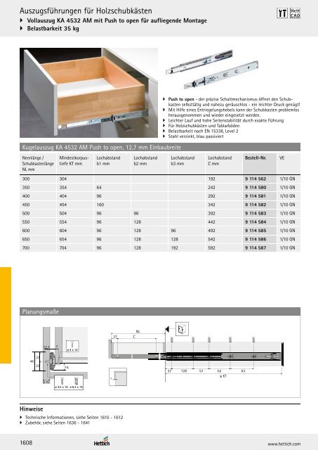 Hettich - Technik und Anwendung Band 1