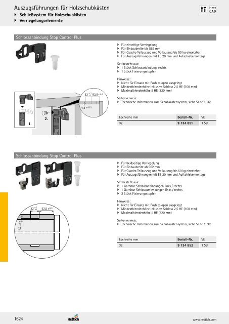 Hettich - Technik und Anwendung Band 1