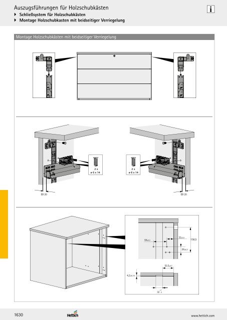 Hettich - Technik und Anwendung Band 1