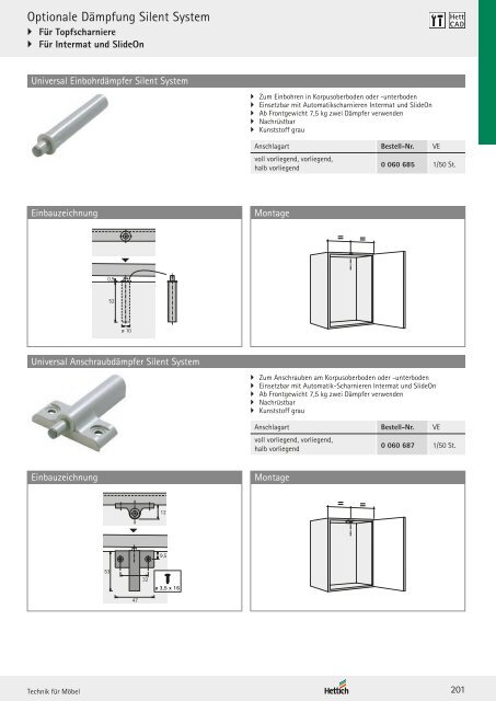 Hettich - Technik und Anwendung Band 1