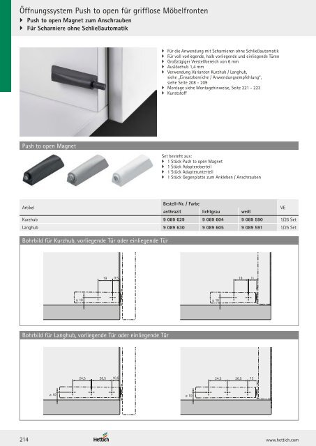 Hettich - Technik und Anwendung Band 1