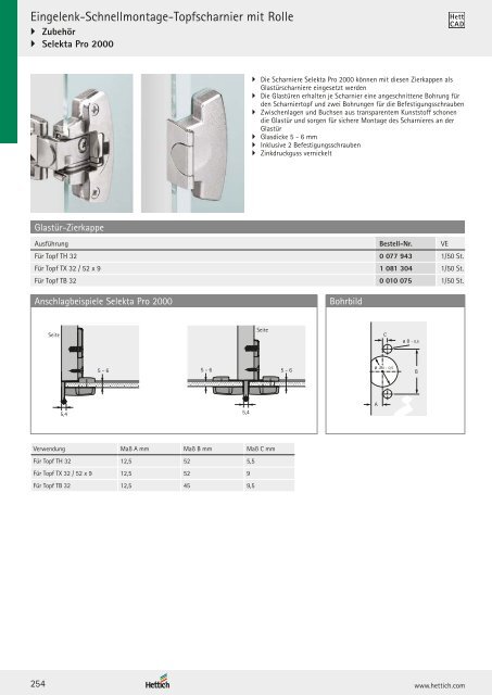 Hettich - Technik und Anwendung Band 1