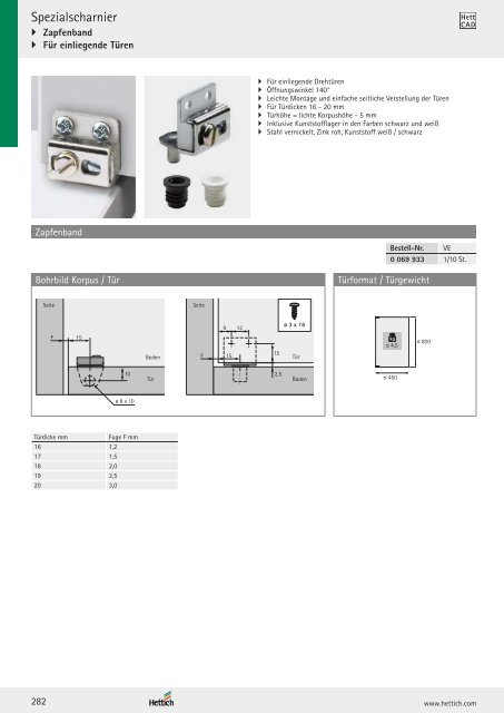 Hettich - Technik und Anwendung Band 1