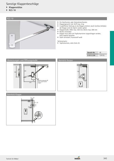 Hettich - Technik und Anwendung Band 1