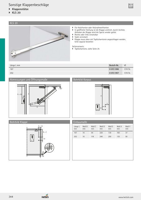 Hettich - Technik und Anwendung Band 1