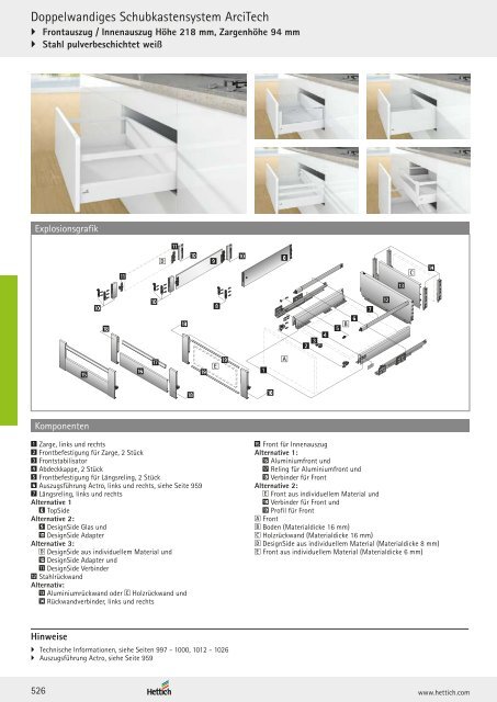 Hettich - Technik und Anwendung Band 1